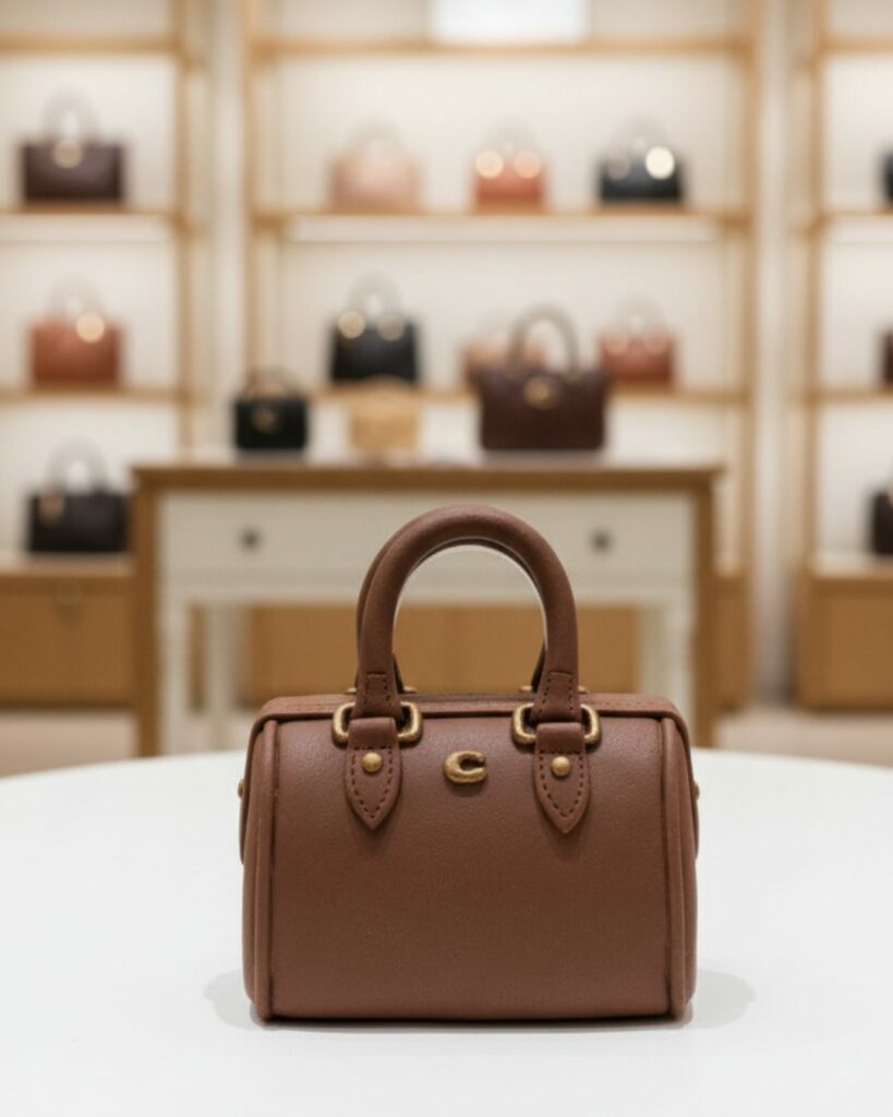 Sac Coach en chocolat